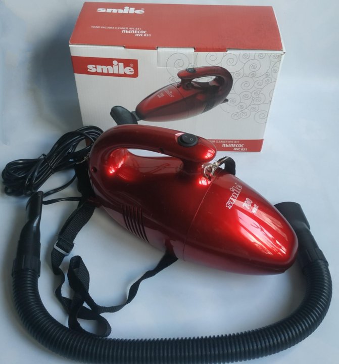 კომპაქტური ხელის მტვერსასრუტი Smile HVC 831 – ახალი